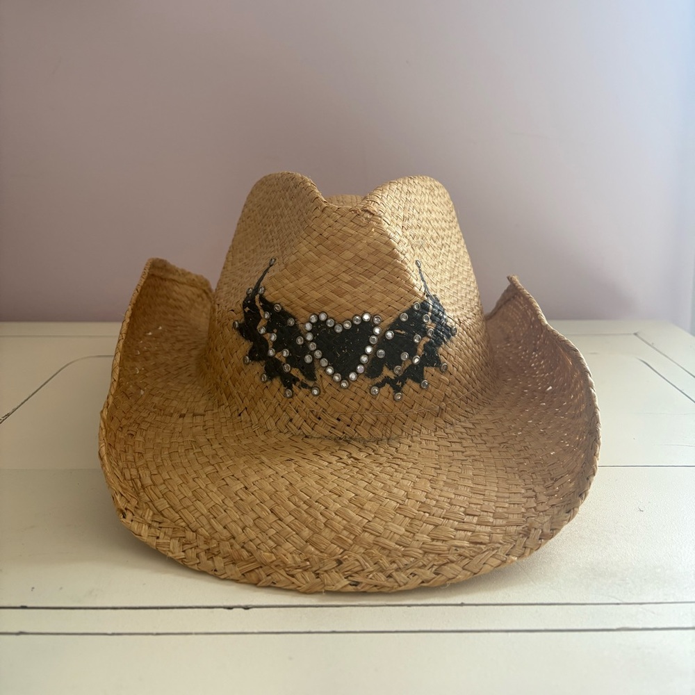 WILSON’S LEATHER Straw Cowboy Cowgirl Hat